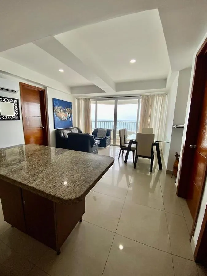 Apartamento Al-4 Frente Al Mar Piscina Y Wifi Cartagena 0*,
