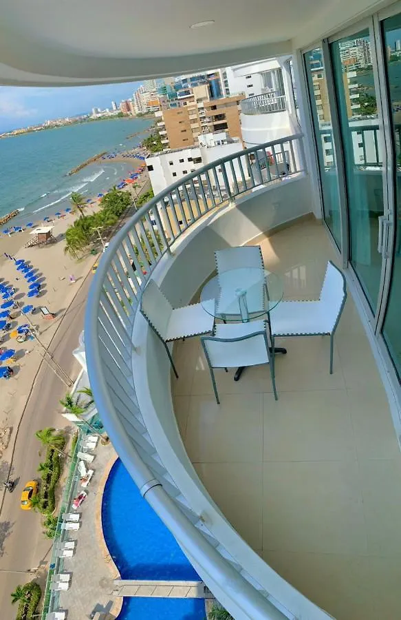 Daire Apartamento Al-4 Frente Al Mar Piscina Y Wifi Cartagena Kolombiya